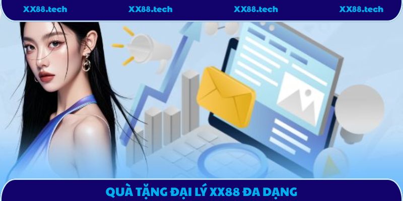 Quà tặng đại lý XX88 đa dạng