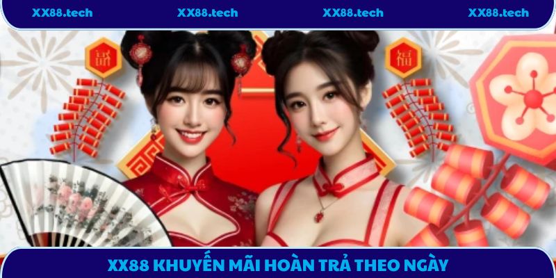 XX88 khuyến mãi hoàn trả theo ngày